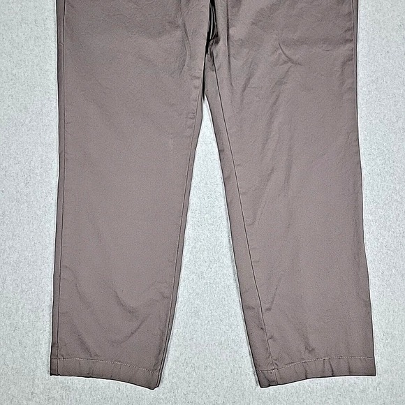 Perk Pants Men's 35 x 30 Feel Good Chinos Coffee Brown Slim Fit + Stretch Office - Picture 7 of 14